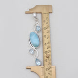 Moonstone & Amethyst Silver Pendants
