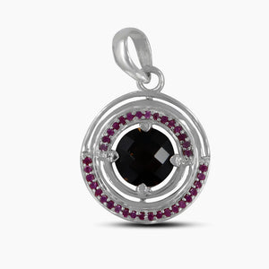 Rainbow Moonstone Silver Pendants