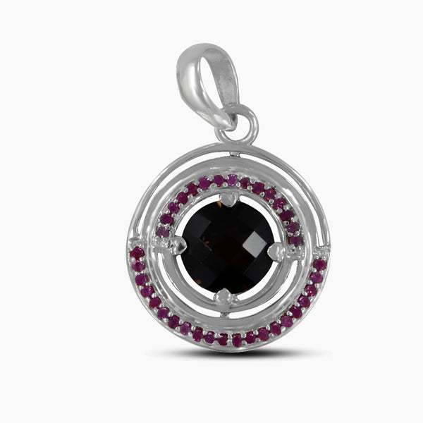 Rainbow Moonstone Silver Pendants