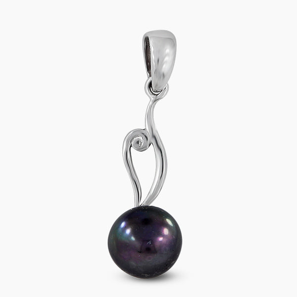 925 Sterling Silver Grey Pearl Pendants