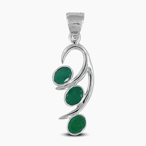 925 Sterling Silver Tourmaline Pendants