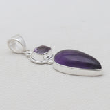 Super Seven & Amethyst Silver Pendants