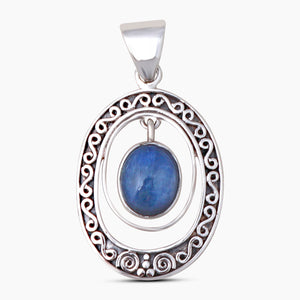 925 Sterling Silver Kyanite Pendants