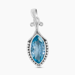 925 Sterling Silver Larimar Pendants