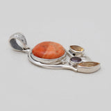 Sponge Coral Silver Pendants