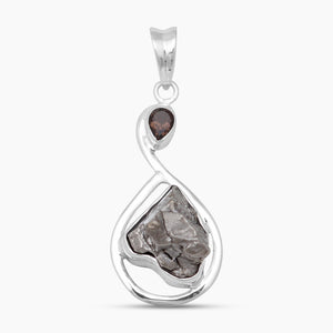 Campo del Cielo Meteorite Silver Pendants