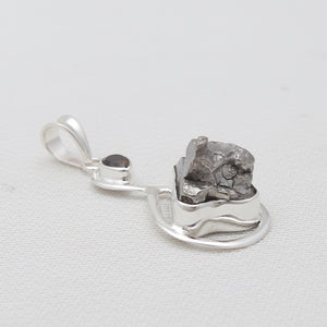 Campo del Cielo Meteorite Silver Pendants
