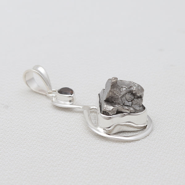 Campo del Cielo Meteorite Silver Pendants