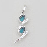 Mexican Turquoise Silver Pendants