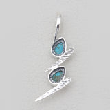 Mexican Turquoise Silver Pendants