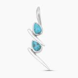 Mexican Turquoise Silver Pendants