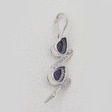 Purple Charoite Silver Designer Pendants