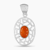 Sponge Coral Silver Pendants