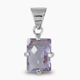 925 Sterling Silver Amethyst Pendants