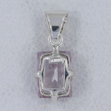 925 Starling Silver Amethyst Pendant