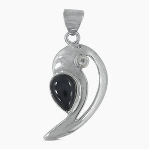 925 Sterling Silver Black Onyx Pendants