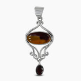 Rainbow Moonstone Silver Pendants