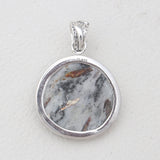 925 Sterling Silver Astrophyllite Pendants