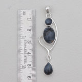 925 Sterling Silver Pietersite Jasper Pendants