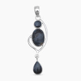 925 Sterling Silver Pietersite Jasper Pendants