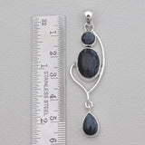 925 Sterling Silver Pietersite Jasper Pendants
