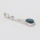 925 Sterling Silver Chrysocolla Pendants