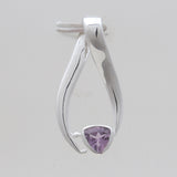 Blue Topaz Silver Designer Pendants