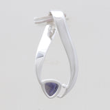 Blue Topaz Silver Designer Pendants