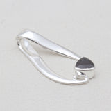 Blue Topaz Silver Designer Pendants