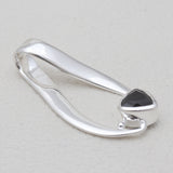Blue Topaz Silver Designer Pendants