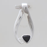 Blue Topaz Silver Designer Pendants
