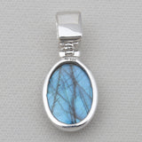 Labradorite & Mystic Quartz Silver Pendants