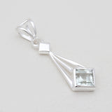 925 Sterling Silver Purple Amethyst Pendants