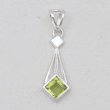925 Sterling Silver Purple Amethyst Pendants