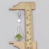925 Sterling Silver Purple Amethyst Pendants