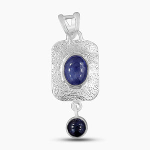 95 Sterling Silver Tanzanite Pendants