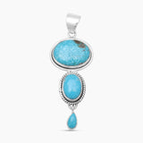 925 Silver Mexican Turquoise Pendants