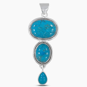 925 Silver Mexican Turquoise Pendants