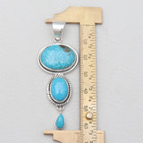 925 Silver Mexican Turquoise Pendants