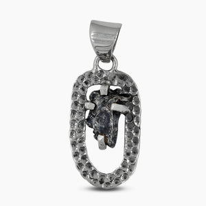 925 Silver Raw Tanzanite Pendants