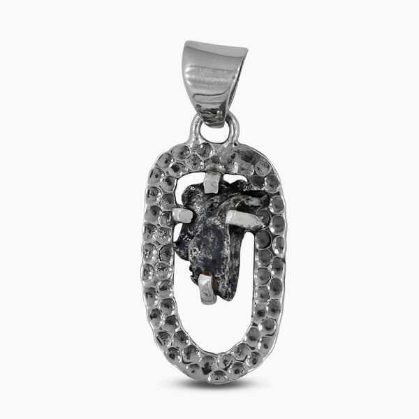 925 Silver Raw Tanzanite Pendants