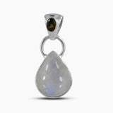Rainbow Moonstone Silver Pendants