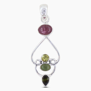 925 Sterling Silver Tanzanite Pendants