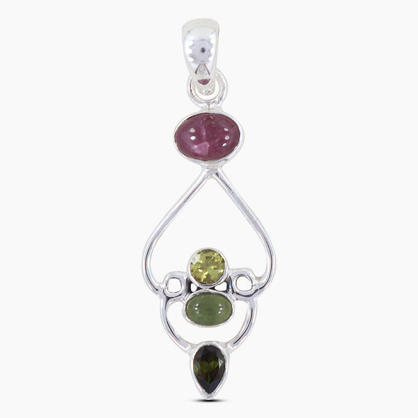 925 Sterling Silver Tanzanite Pendants