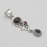 925 Sterling Silver Larimar Pendants