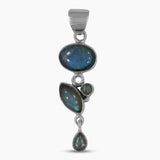 925 Sterling Silver Labradorite Pendants