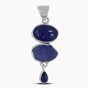 925 Sterling Silver Tanzanite Pendants
