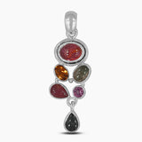Rainbow Moonstone Silver pendants