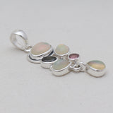 925 Sterling Silver Tourmaline Pendants