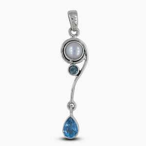 925 Sterling Silver Pearl Pendants
